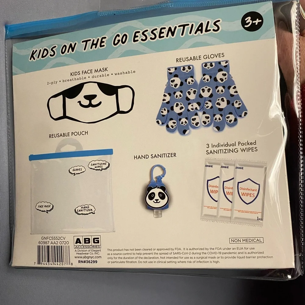 NWT Kids Essentials travel kit